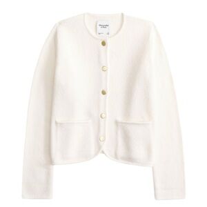 ABERCROMBIE AND FITCH Sweater Jacket, Size XXSMALL‎
